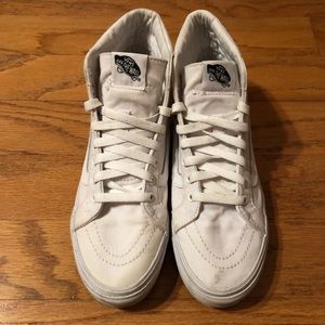 Sk8-Hi White Vans